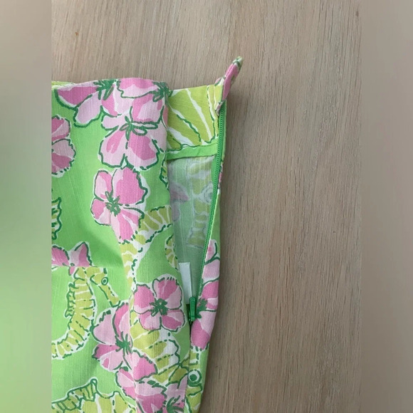 Lilly Pulitzer Resort Fit Limeade Floaters Ankle Pants - Picture 2 of 10